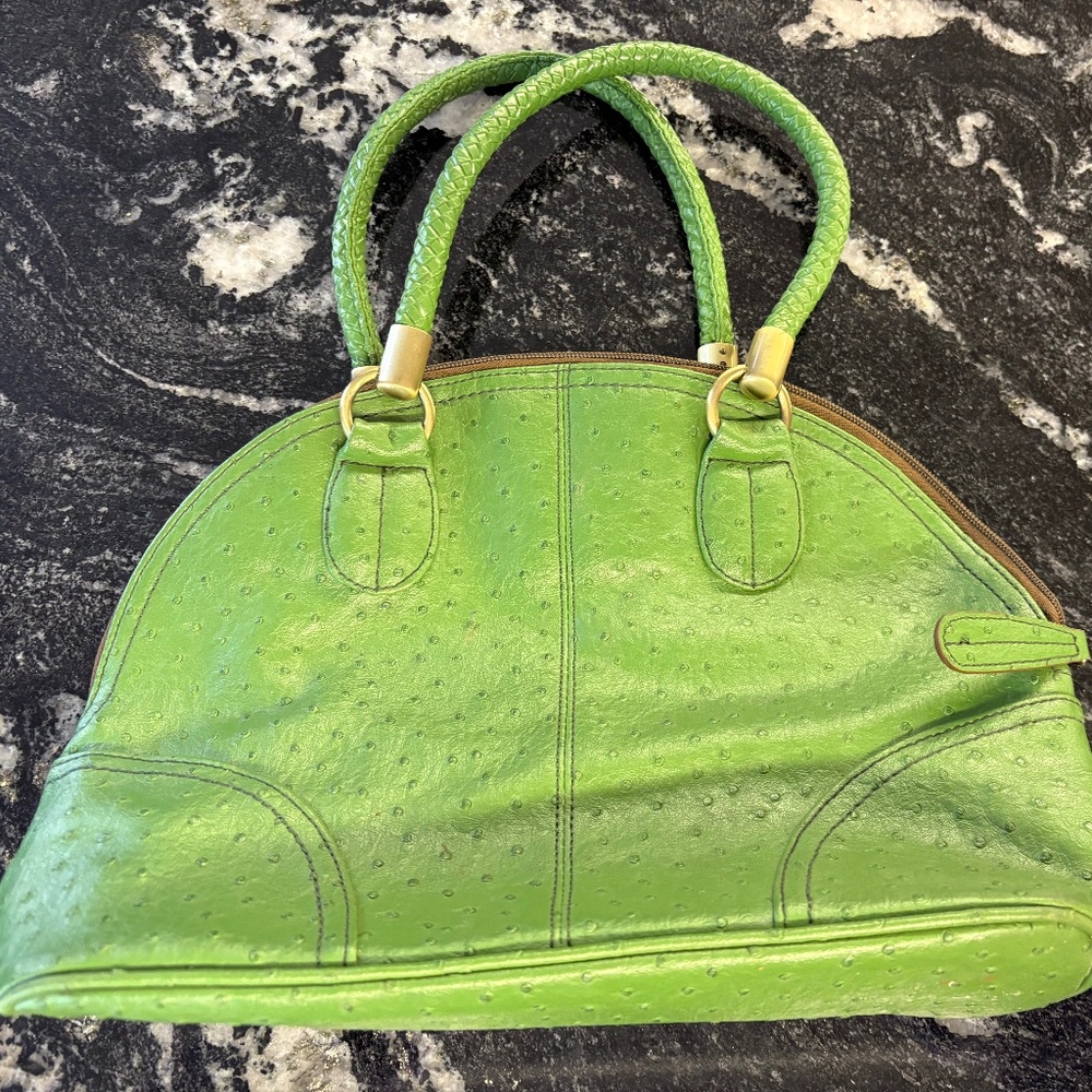 Liz Claiborne Green Leather Purse
